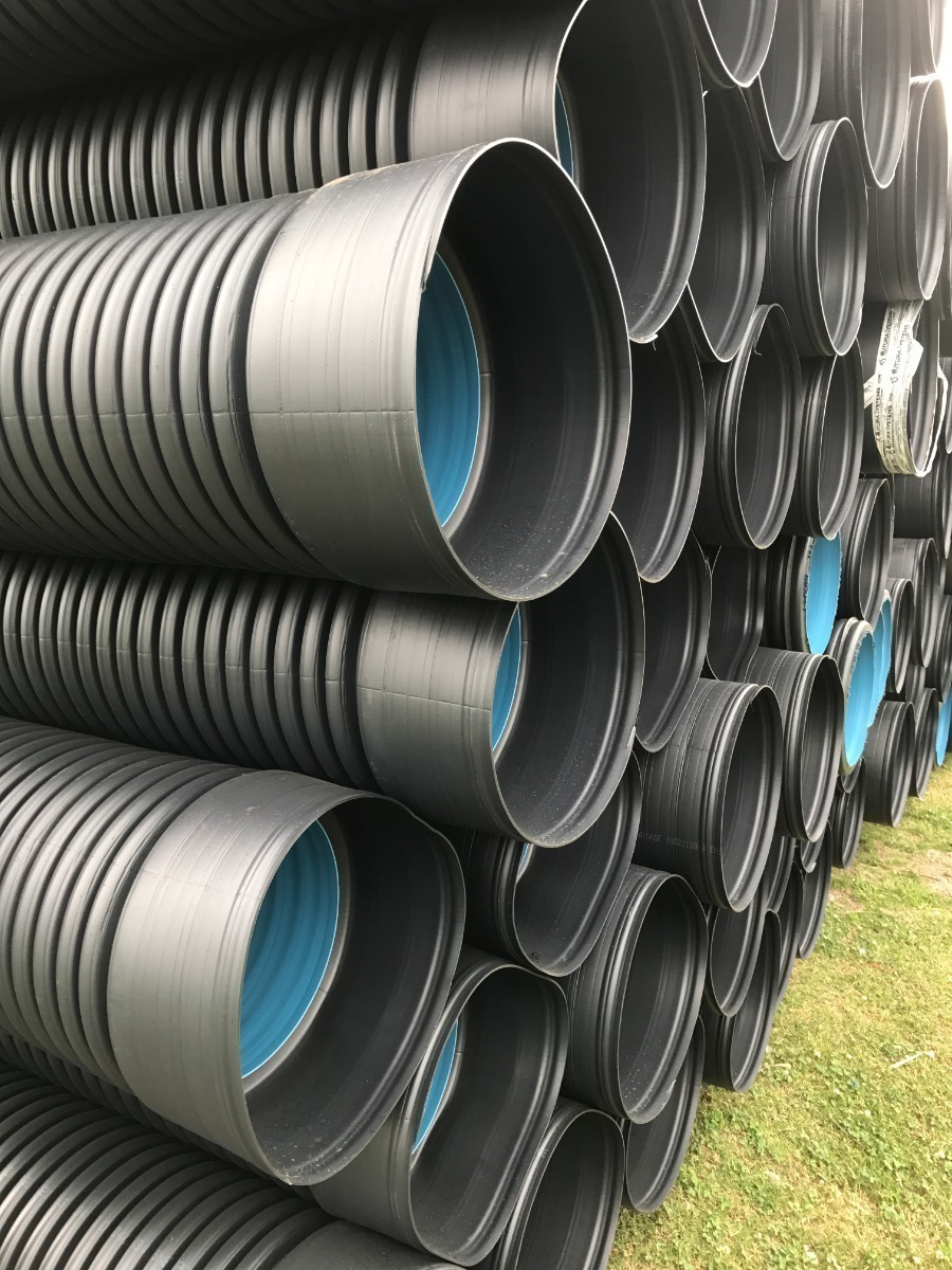 Caño Alcantarilla Corrugado Hdpe Desagüe Gianni O 40 Cm - Imagen 5