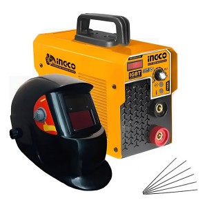 Kit Soldadora Inverter 160 Amp Ingco Mma1602 + Careta - Tyt