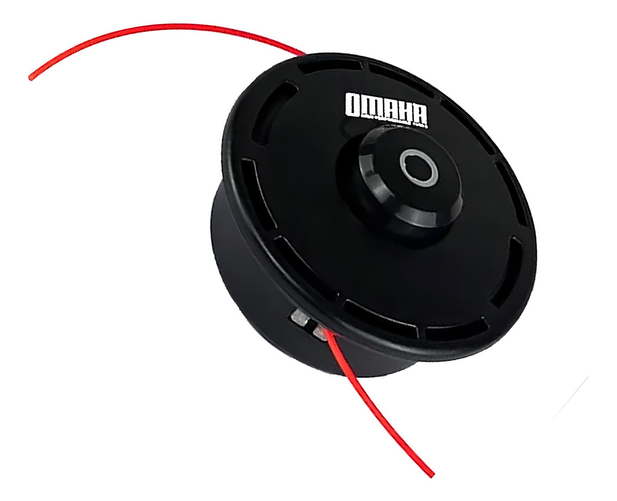 Carretel Porta Tanza Omaha Universal Automático Desmalezadora Negro - Imagen 4