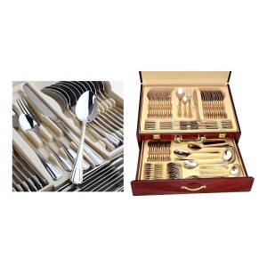 Juego De Cubiertos 72 Piezas En Valija