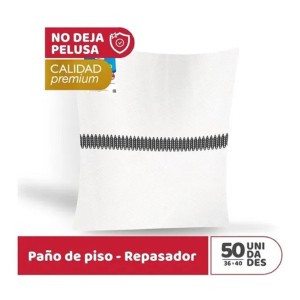 50 Paños Multiuso - Repasador Y Trapo De Piso - Pañoplus
