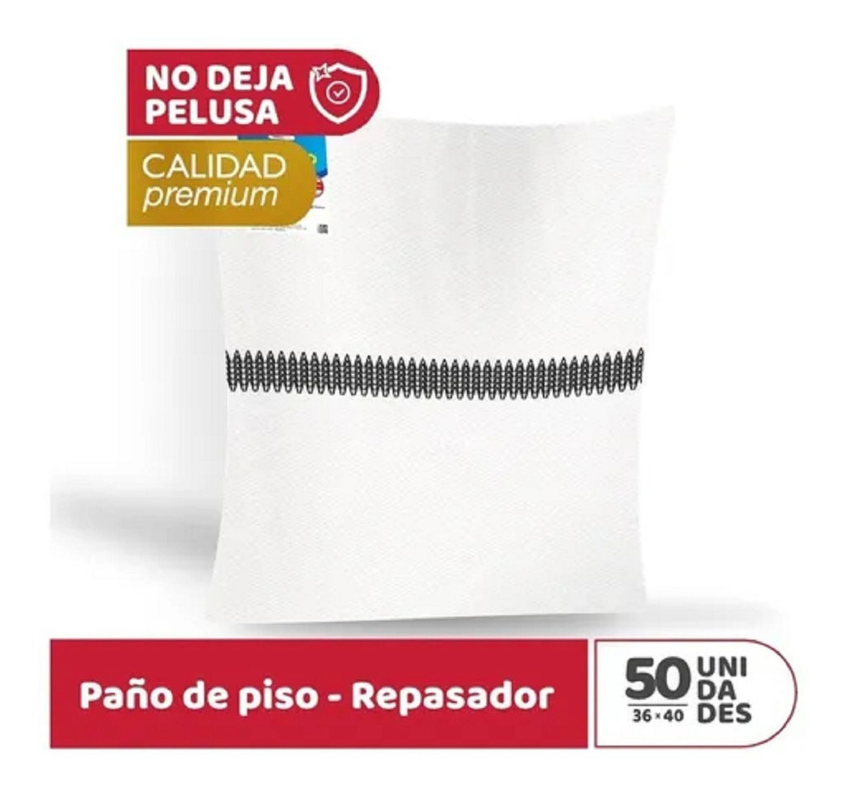 50 Paños Multiuso - Repasador Y Trapo De Piso - Pañoplus