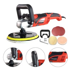 Pulidora/lijadora Cc-po 1100/2 E 7 Polos 1100 W - Einhell Rojo