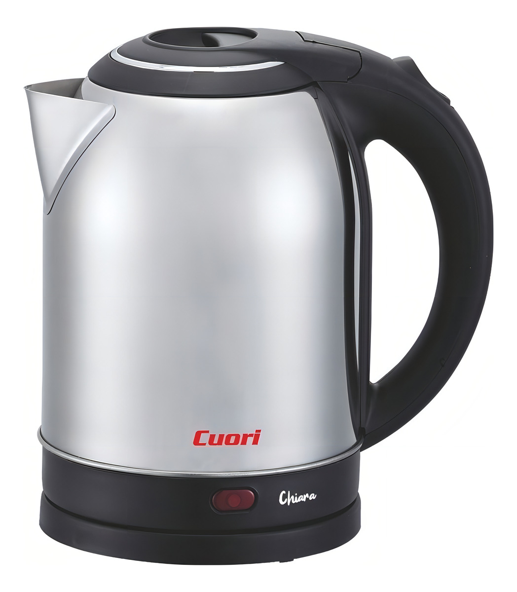 Jarra Eléctrica Cuori Chiara 2l 1500w Acero Inoxidable Plateado