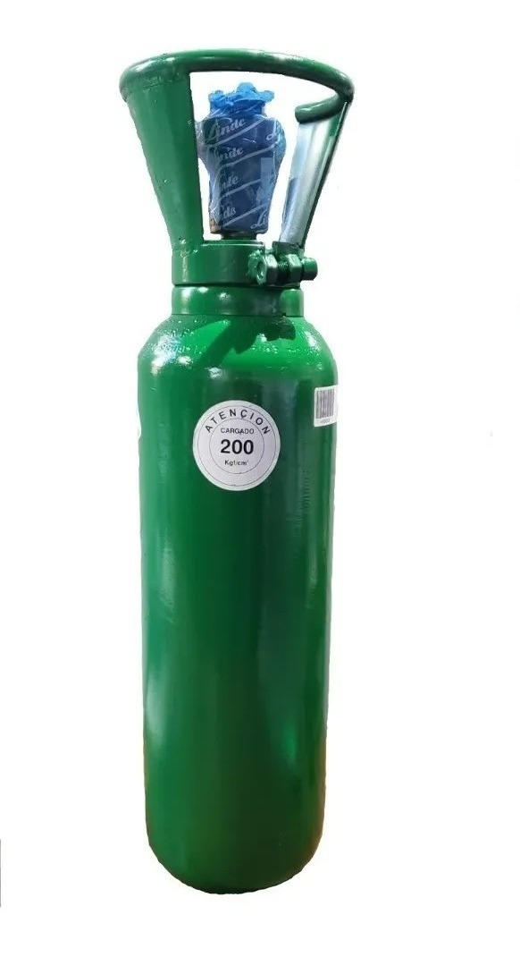 Cilindro Tubos Para Gases, 1 Mt3 5 Años Prueba