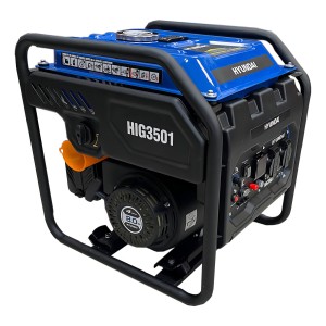 Generador Portátil Hyundai Hig3501 4000w Monofásico Con Tecnología Inverter 8,7 A