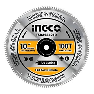 Disco Sierra Ingletadora 10'' Ingco 100 Dien Aluminio Madera