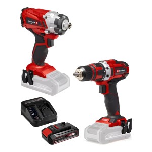 Kit Taladro + Atornillador De Impacto + Bat Y Carg Einhell