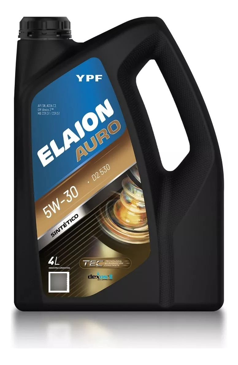 Aceite Ypf Elaion F50e 5w30 Sintetico X 4 Litros