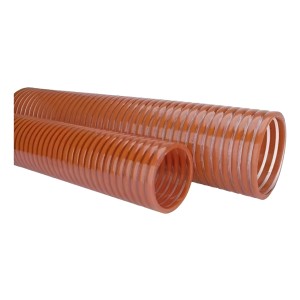 Manguera Succión Descarga Anillada Pvc 1 Pulgada 25 Mts