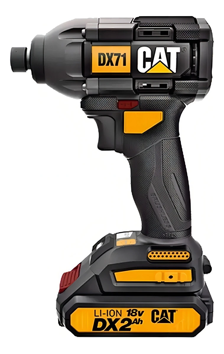 Llave De Impacto, 18 V, Batería Sin Escobillas, 215 Nm, 2.0 Ah, Dx71b Cat - Imagen 3