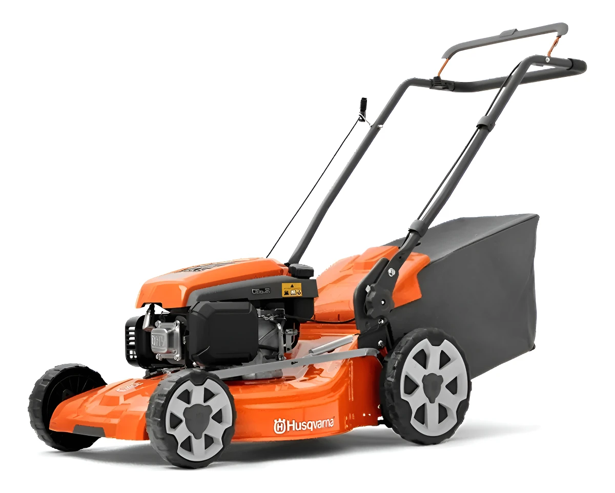 Cortadora Cesped 6hp Husqvarna Lc151 Recolector Freno Auto.