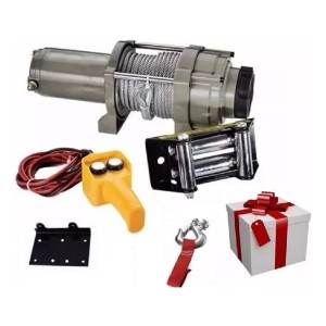 Malacate Eléctrico Equus 12v 1125kg Linga 15m Premium - Tyt