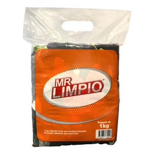 Mr. Limpio - Trapo Color Algodón Pqte. De 1 Kilo