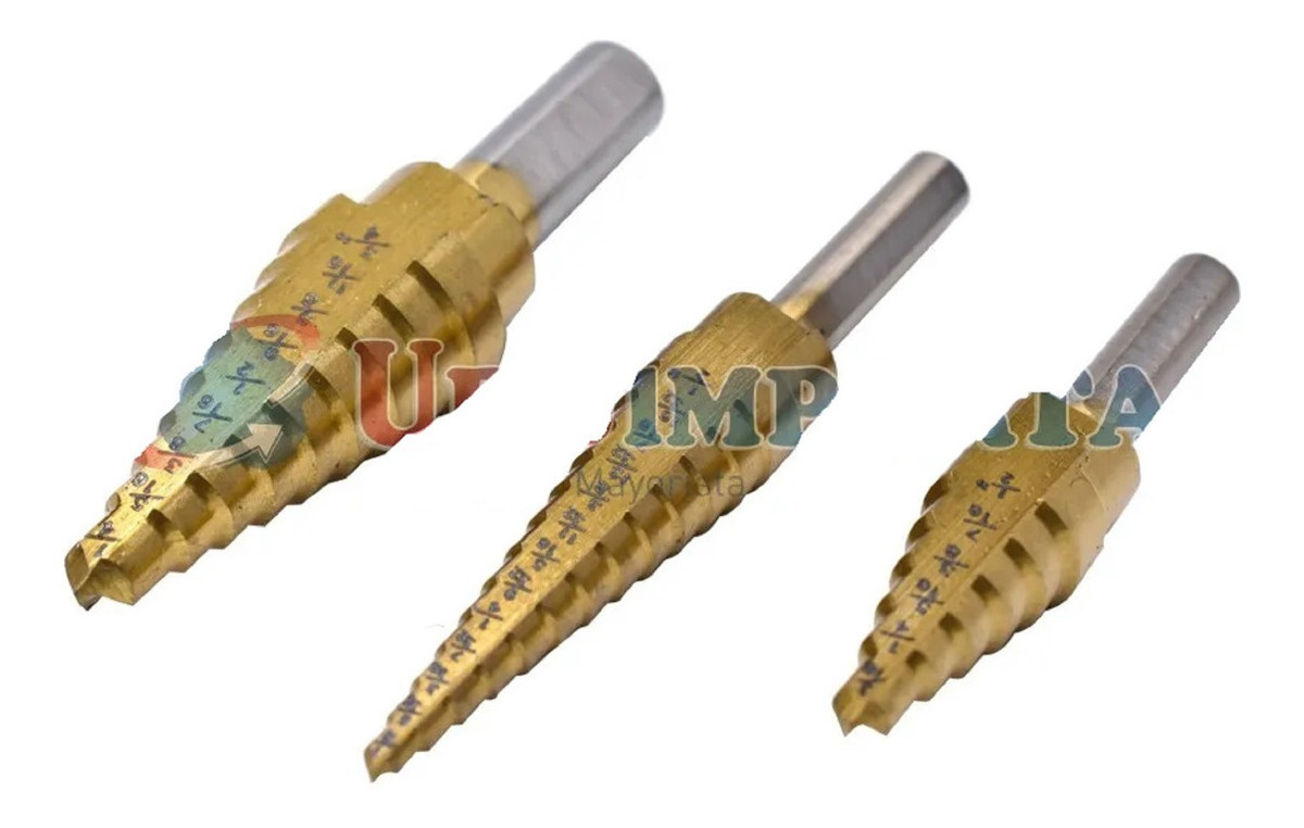 Mecha Conica 3pz 1/2-1/8 1/2-3/16 3/4-1/4 Lh-2356 - Tyt