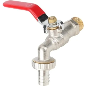 Grifo Esférico Lever Tanque/garden Plateado Metalizado