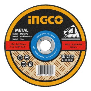 Ff Disco De Corte 14'' Sensitiva Ingco Para Metal Mcd303551