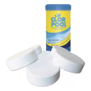 Pastillas De Cloro Triple Acción Para Piscinas 4 Kilos -