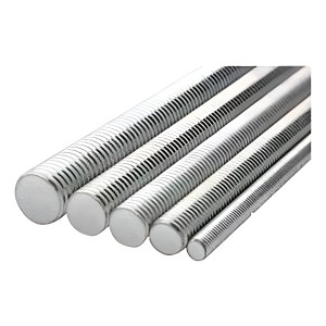 Varilla Roscada Galvanizada 1/2'' Por Metro - Tyt