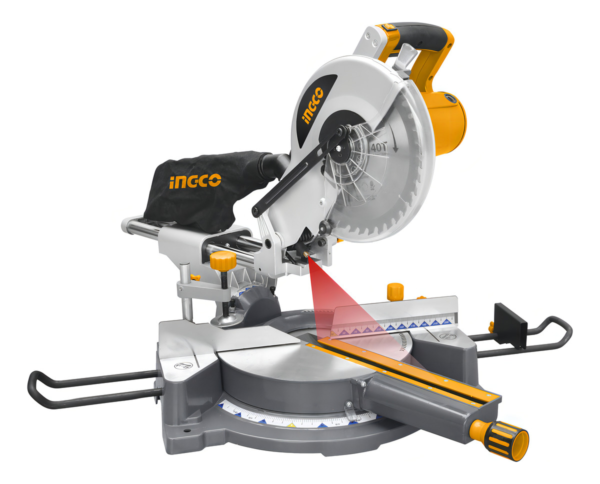 Sierra Ingletadora Ingco Disco 10 Avance 1800w Bm2s18004 Tyt