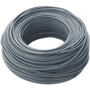 Cable Super Plástico Gris 2x2 Mm - Precio X 50 Metros - Tyt