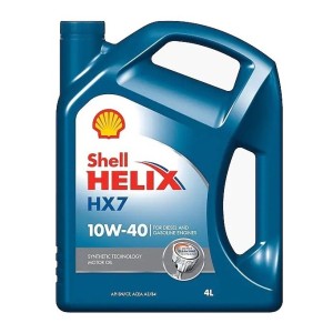 Aceite Para Motor Shell Semi-sintético 10w-40 Para Auto/camioneta De 1 Unidad X 4l