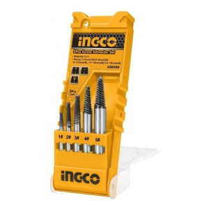 Pack 5 Extractores De Tornillos Contra Macho Ingco Oferta