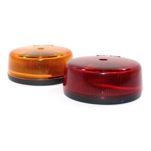 Farol Redondo Lateral 1 Polo Ambar Y Rojo Camion - Tyt