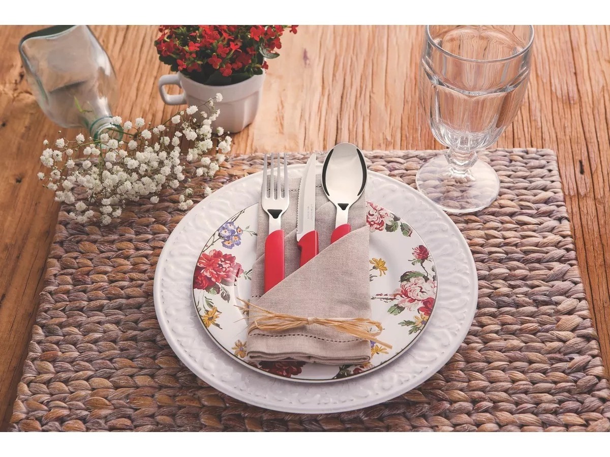 Cubiertos Tramontina 24 Piezas Carmel - Tyt - Imagen 5