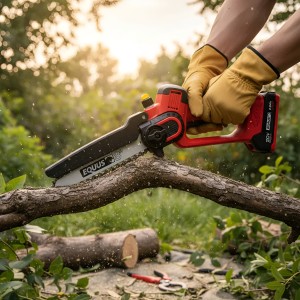 Mini Motosierra Inalámbrica Equus 20v 8 20cm Batería Cargad