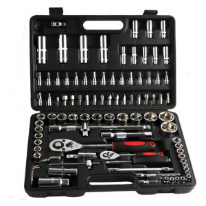 Set Caja Herramientas Dados 94 Piezas Acero Carbono 1/2 1/4