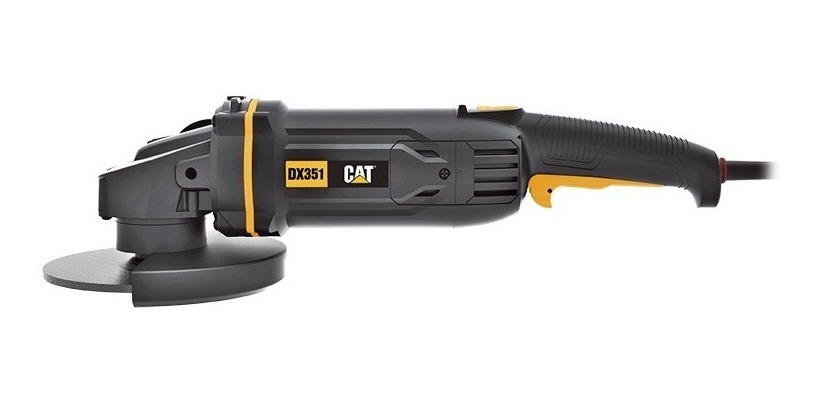 Amoladora Angular Caterpillar De 9 2350w Dx351 Color Negro Frecuencia 50 Hz/60 Hz