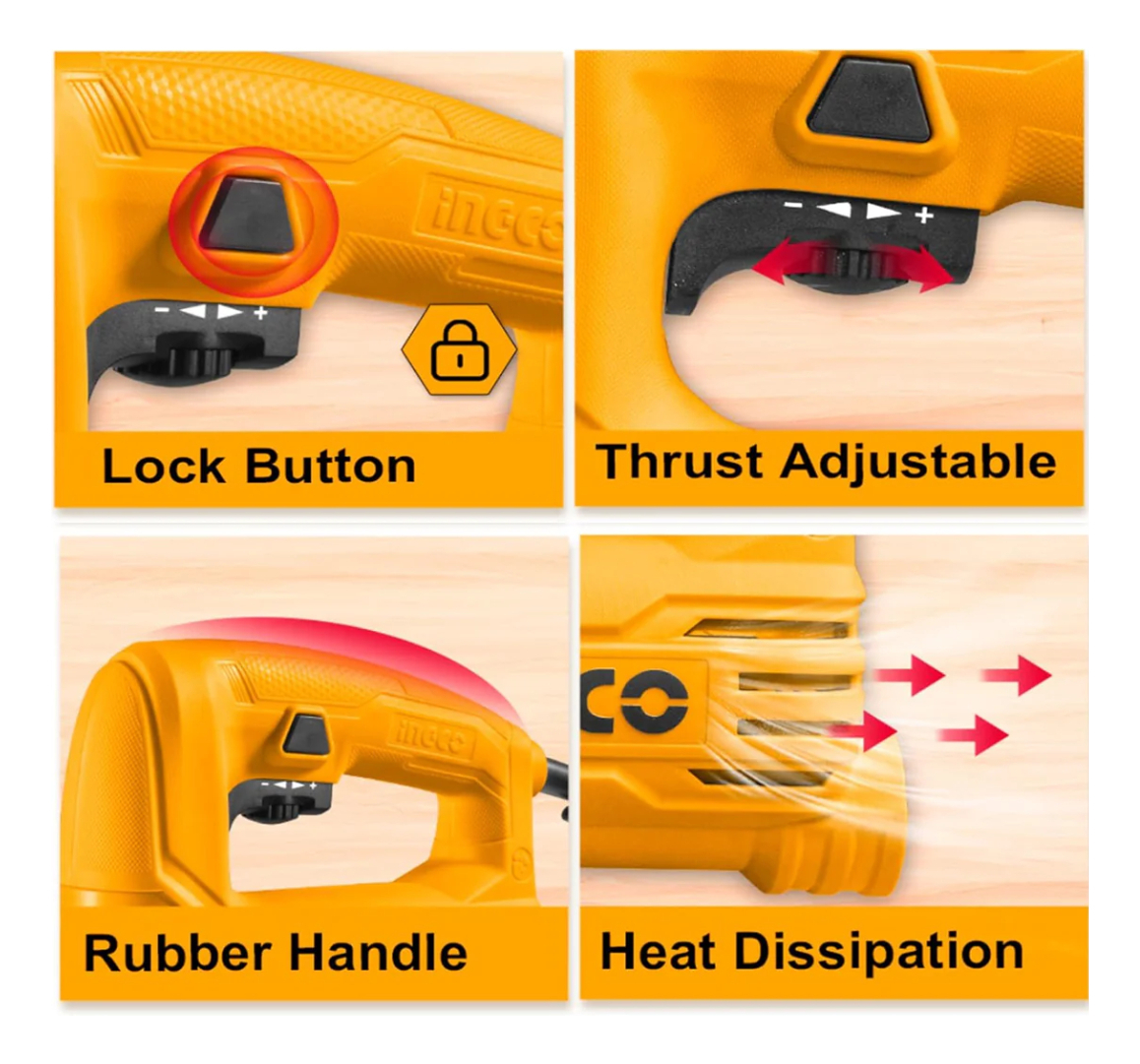 Sierra Caladora De Mano 400w 55mm Ingco Js400285 *ub - Imagen 3