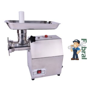 Picadora De Carne Industrial 900wats M12 Platina 8mm Fubral