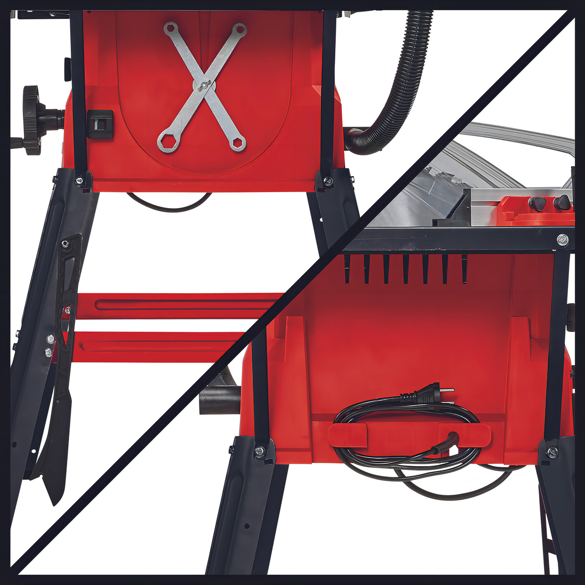 Sierra Circular De Mesa Einhell 10 Tc-ts 2025/2u 1800w Color Rojo 50 - Imagen 7