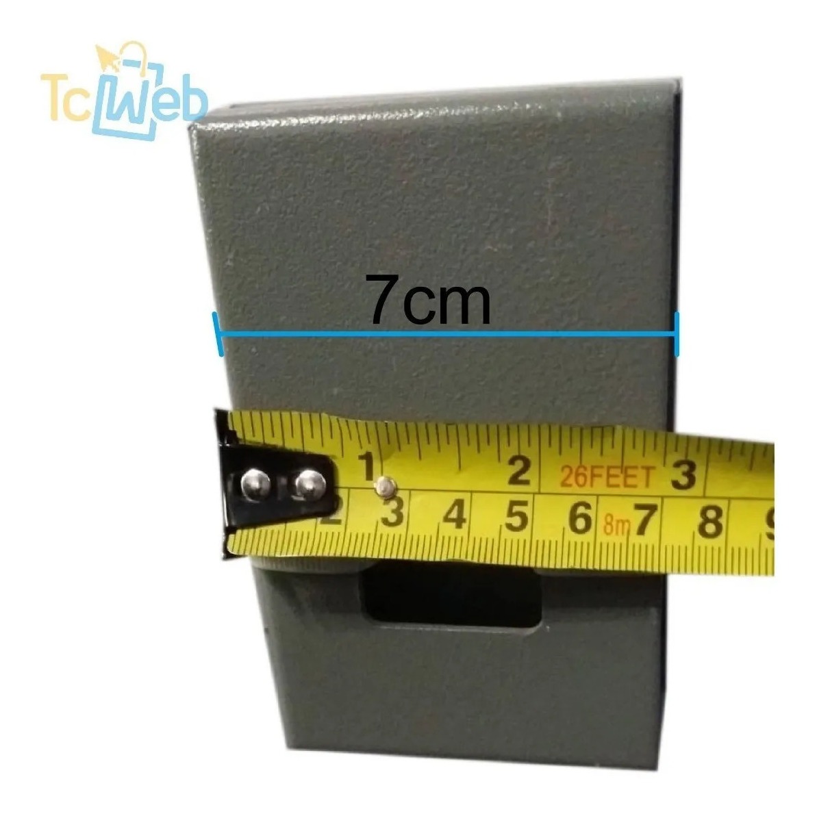 Caja De Cerrojo Chica Hogar Rejas Sin Pintar - Tyt - Imagen 2