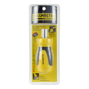 Destornillador Corto A Trinquete 6 En 1 Crossmaster