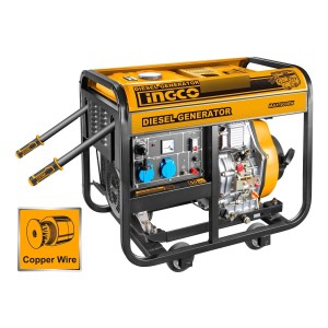 Generador Diesel 5.0 Kw Gde50001 Ingco
