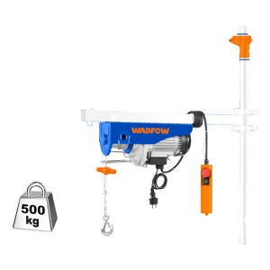 Aparejo Electrico 500kg 9mt 250kg 18mt Wadfow Weth1a01 Smf