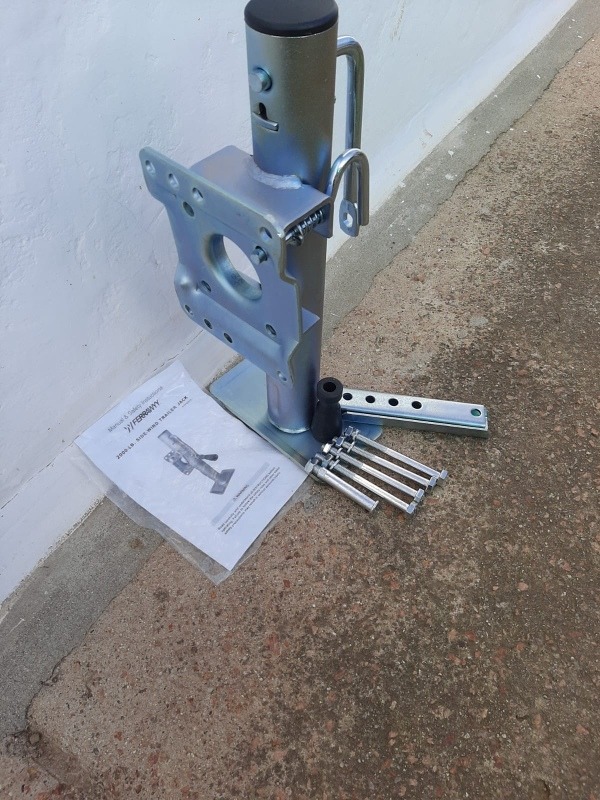 Pata Trailer Fija Tercera Rueda Fija Trailer Tyt - Imagen 2