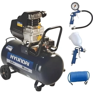Compresores Hyundai 50 Lts 2hp + Kit De Compresor - Tyt