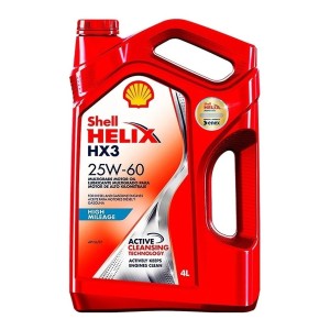 Aceite Shell 25w60 4l Nafta / Diésel Motor Alto Kilometraje