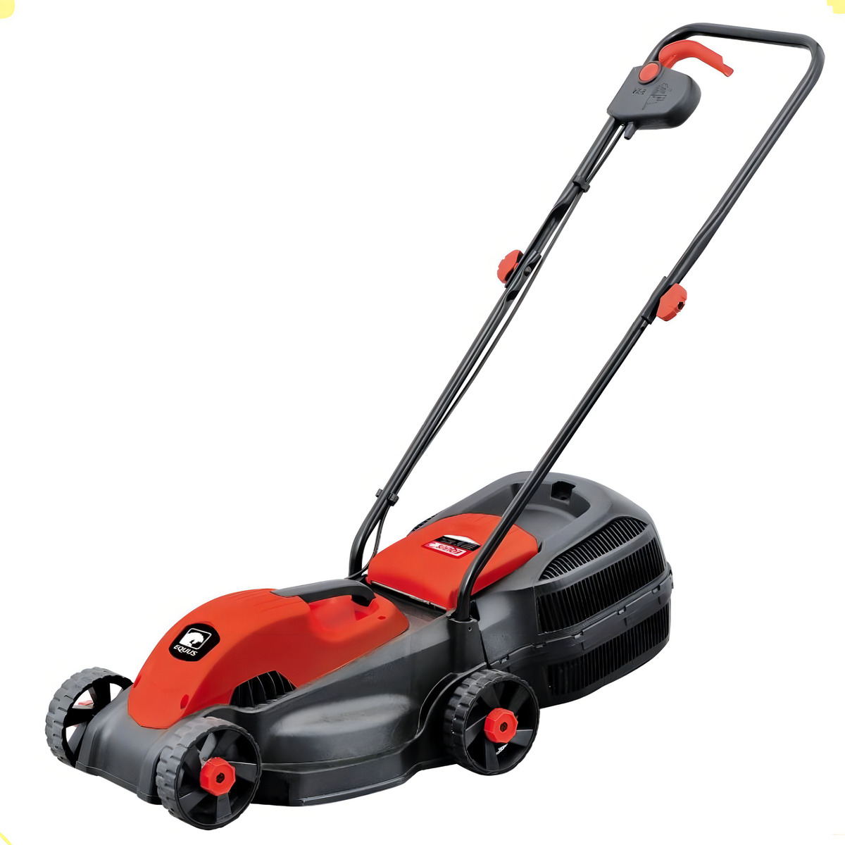 Cortadora De Cesped Electrica Bolsa Recolectora 1200w Equus Rojo