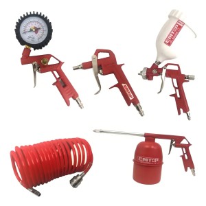 Kit De Accesorios Para Compresor Aire Y Pintura 5 Piezas