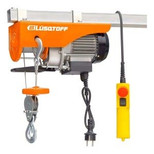 Aparejo Eléctrico Polipasto 100-300kg 6-12m Lusqtoff Cantidad De Cuerdas 2 Color Naranja