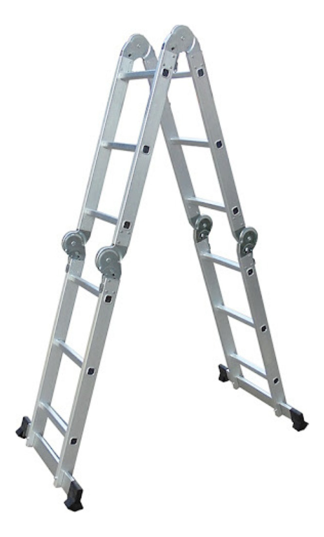 Escalera Pleglable Multiproposito 12 Escalones 3 X 4 Metros - Imagen 4