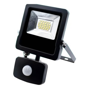 Foco Led Exterior 50w Sensor De Movimiento Fotocelula 1 Año