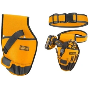 Canana Porta Herramientas C Cinturon Ingco Htbp03011 Naranja Claro