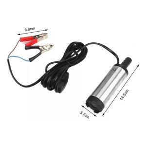 Bomba 12v Volt 38mm Diámetro Combustible , Agua