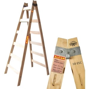 Escalera Pintor Aldan De Primera 9 Escalones | Madera | 2.7m